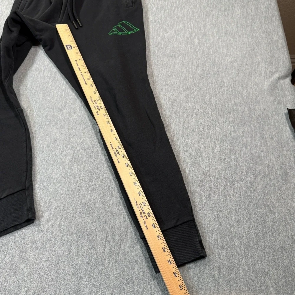 adidas‎ Activewear Pants Men L Black Sweatpants Jogger Athletic Performance